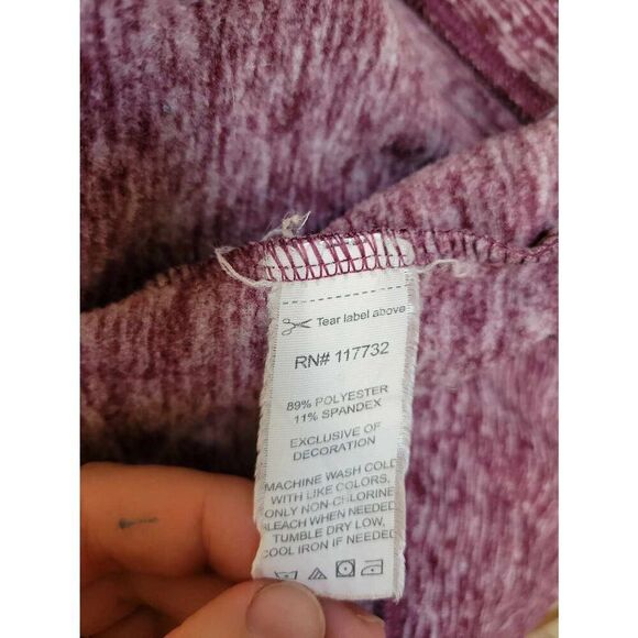 Zeroxposur size Large Fleece Lined Pullover With Thumb Holes - Picture 6 of 7